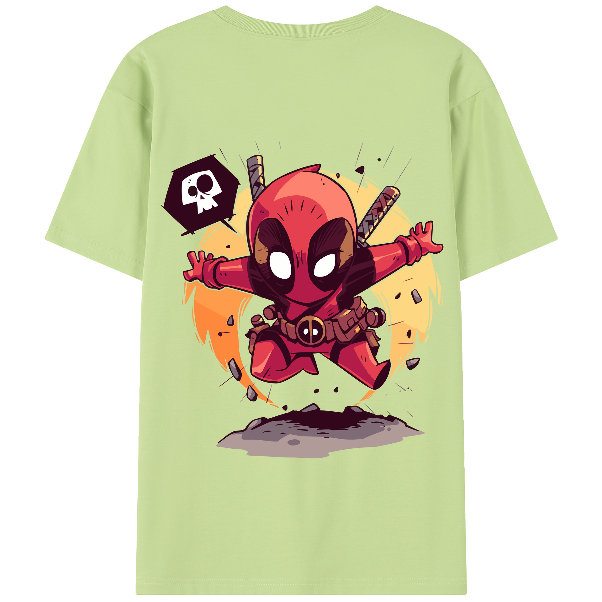 （画像用） アベンジャーズ The Avengers 綿100％半袖Tシャツ（背面プリント）
